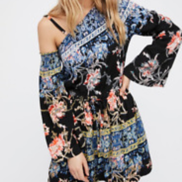 Free People Modern Nomad Boho Mini Dress - Picture 3 of 7